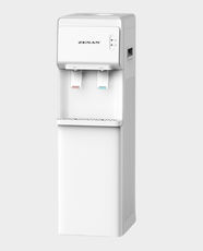 Zenan ZWD-5X13 Water Dispenser | Hot and Cold Water Dispensing | High Efficiency Compressor Cooling | Stainless Steel Tank | Push Type Taps | Food Grade Silicon Tubes - White