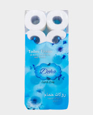Doha Toilet Roll 400 Sheets 2ply - Pack of 10