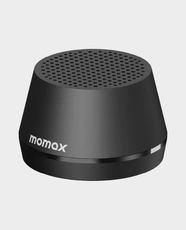 Momax 1-Vibe Go Lite Magnetic Wireless Bluetooth Speaker | Up to 12 Hours Battery Life | Advanced TWS Stereo | IPX4 Waterproof | Hassle-free pairing | Portable and Versatile | Bluetooth 5.4 - Black