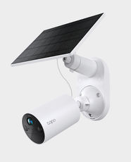 TP-Link Tapo C410 Solar-Powered Security Camera Kit | 2K 3MP Resolution | AI Motion and Person Detection | Two-Way Audio with Noise Cancellation | AI Motion and Person Detection | IP65 Weather Resistance - White