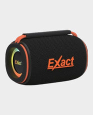 Exact Storm Box Portable Waterproof Bluetooth Speaker | 5W Output | 52mm Driver Size | Up to 40 Hours Standby Time | Rugged Design | Bluetooth 5.3 | EX1225 - Black