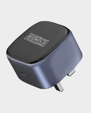EpicArma 40W USB-C Power Adapter with USB-C Cable | 1m Cable | UK Plug | Smart IQ Chipset | High-Speed Charging - Gray
