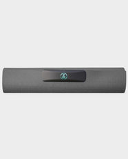 YogiFi Smart Mat Gen 3 Premium | 6mm Cushioning | Anti-Slip Surface | Built-in Pressure Sensors | Real-Time Posture Feedback | Bluetooth App Connectivity | Up to 8 Hours Use | 2500mAh Battery | Alignment Lines - Dark Grey