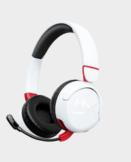 HyperX Cloud Mini Wireless Gaming Headset | 25 Hours Battery Life | Immersive Audio | USB-C Charging | 83dBA Sensitivity | Bluetooth Multi-Platform Compatibility | 7G8F2AA - White