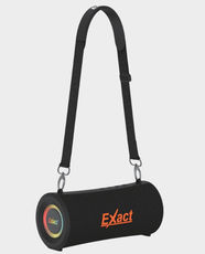 Exact StormBox Pro Bluetooth Speaker | IPX6 Waterproof | RGB Light Effects | Built-In Rechargeable Battery | 30W Stereo Sound | EX1226 - Black