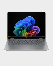 HP OmniBook X Flip 2-in-1 Laptop Next Gen AI 14-FK0006NE | 14 Inch 3K OLED Display | AMD Ryzen AI 5 340 Processor | 16GB RAM | 512GB SSD | English Backlit Keyboard | Windows 11 Home | C26BYEA - Meteor Silver Aluminum
