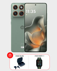 Motorola Moto Edge 70 5G 12GB 512GB (Moto Watch Fit + Moto Buds TWS Earbuds) - Pantone Lily Pad