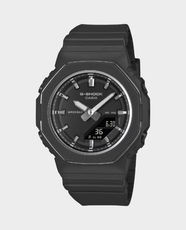 CASIO G-Shock Women’s Analog-Digital Watch | Shock Resistant | World Time (31 Zones) | 1/100s Stopwatch | Countdown Timer | 5 Alarms | Double LED Light | GMA-P2110-1ADR - Black