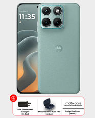 Motorola Moto Edge 70 Fusion 5G 12GB 256GB (68W Charger + Motorola Moto Buds TWS Earbuds + Protective Case) - Pantone Blue Surf
