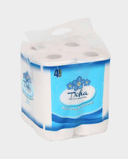 Doha Kitchen Rolls 2 Ply 90 Sheets - Pack of 4