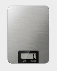 EpicArma Digital Kitchen Scale | 5Kg Capacity | 1g Accuracy | LCD Display | Stainless Steel Platform | Touch Sensitive Controls | Tare Function - Grey