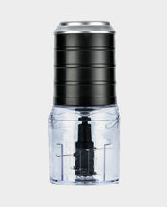 Daewoo Compact Food Chopper | 500ml Capacity | 400W Copper Motor | LED Light | 420 Stainless Steel Blades | 2 Working Speeds | DFC-5010
