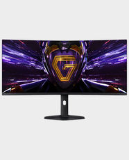 Xiaomi G34WQI 2026 Curved Gaming Monitor | 34-Inch Display | 180Hz Refresh Rate | 1ms GTG Response Time | WQHD 3440×1440 Resolution | FreeSync Premium | 400 Nits Brightness | Tilt Adjustment | Wall Mount Compatible - Black