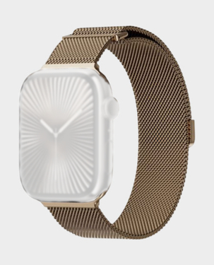 MAGEASY Milanese Watch Loop For Apple Watch S4~S10 | 44/45/46/49mm - Gold