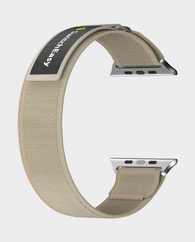 SwitchEasy Flex Woven Nylon Watch Loop for Apple Watch 42/44/45/49mm - Starlight in Qatar