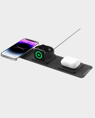MagEasy TrioCharge Portable 3-in-1 Charger Compatibile with MagSafe | 15W - Black