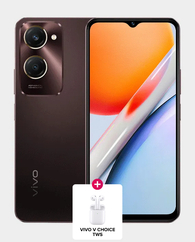 Vivo Y18 6GB 128GB (Vivo Back Case) - Mocha Brown