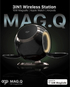 Ego Mag Qi2 3-in-1 15W Wireless Station Charger | MagSafe Compatible | Foldable Design | Adjustable Angles | Light Indicator - Black