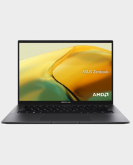 Asus Zenbook 14 Laptop | UM3402YA-KM766W | AMD Ryzen™ 5 7430U Processor | 8GB RAM | 512GB SSD | AMD Radeon™ Graphics | 14 Inch OLED | Windows 11 Home | English/Arabic Keyboard - Jade Black