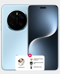 Honor Magic 7 Pro 5G 12GB 512GB (Honor Watch 5 + Six Month 360^ Damage Protection + Honor Choice Earbuds Clip + Honor Phone Case) - Breeze Blue