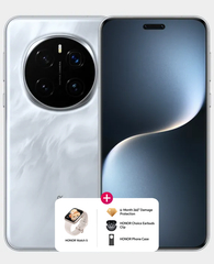 Honor Magic 7 Pro 5G 12GB 512GB (Honor Watch 4 + Six Month 360^ Damage Protection + Honor Choice Earbuds Clip + Honor Phone Case)- Lunar Shadow Grey
