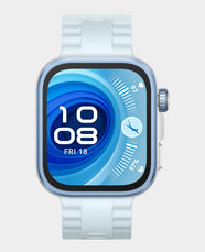 Huawei Watch Fit 4 Pro | 1.82 inch Square AMOLED display | 10 Days Battery Life | 5ATM Water Resistant | 100 Fitness Modes | Blue Fluoroelastomer Strap - Blue