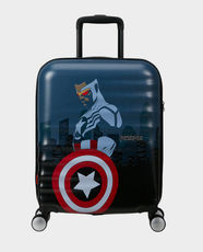 American Tourister Wavebreaker Disney Spinner (55 Cm - 36 L) - Captain America City in Qatar