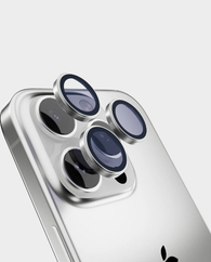 MagEasy Lenz Sapphire Lens Protector for iPhone 16 Pro/Pro Max - Titanium White in Qatar