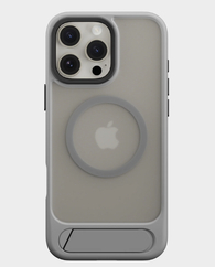 SwitchEasy EasyStand M Stand Guard Protective Case for iPhone 16 Pro - Titanium in Qatar