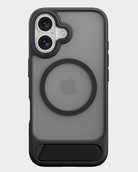 SwitchEasy EasyStand M Stand Guard Protective Case for iPhone 16 Plus - Black in Qatar