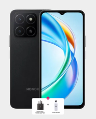 Honor X5b 4GB 64GB (Honor 25W Power Adapter + Honor Water Bottle) - Midnight Black