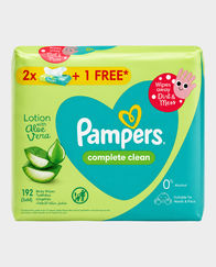 Pampers Complete Clean Baby Wipes Pack 3 in Qatar