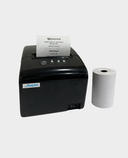 LeStaples Thermal POS Printer | USB and Bluetooth Connectivity | 200mm/s High-Speed Printing | Auto Cutter | ESC/POS Compatible | Supports 80mm Thermal Paper | Ideal for Retail and Billing Systems | S200M