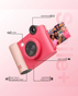 KODAK Smile+ Wireless Digital Instant Print Camera with Effect-changing Lens - Fuchsia
