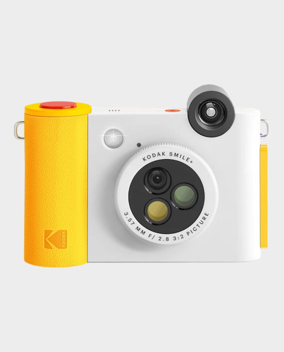 KODAK Smile+ Wireless Digital Instant Print Camera with Effect-changing Lens - White