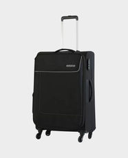 American Tourister Jamaica Luggage Soft Trolley | 69cm | 78 L | Polyester - Black