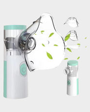 EpicArma Portable Mesh Nebulizer | One Button Control | Low Noise Operation | Mesh Technology | Suitable for asthma, allergies, and respiratory treatments - White