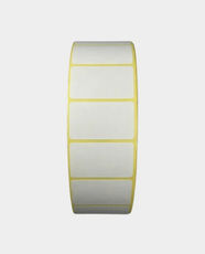 LeStaples Direct Thermal Label Paper | 1000 Labels | 38mm × 25mm Size | BPA-Free Roll | 25mm Core - White