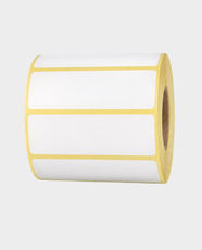 LeStaples Direct Thermal Label Paper | 500 Labels | 100mm × 50mm Size | BPA-Free Roll - White