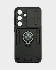 Rugged Back Case with Camera Shield for Samsung Galaxy S25 FE - Black