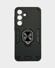 Rugged Back Case with Octa Ring for Samsung Galaxy A56 - Black