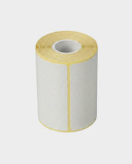 LeStaples Direct Thermal Label Paper | 200 Labels | 75mm × 50mm Size | Premium Coreless Roll - White