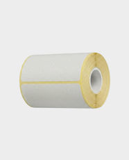 LeStaples Direct Thermal Label Paper | 300 Labels | 58mm × 39mm Size | Premium Coreless Roll - White