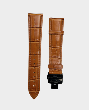 Longvadon Whiskey Brown Leather Apple Watch Band 42/44mm Black Clasp NEW Amazon.com: Longvadon Men main image 4
