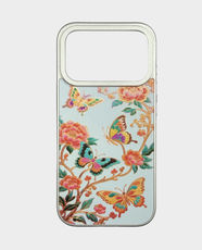 Fancy Butterfly Garden Design Back Case for Apple iPhone 17 Pro Max - White