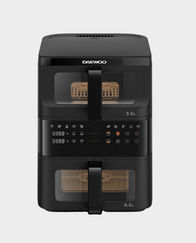 Daewoo 10L Double Decker Air Fryer DAF1025 Black in Qatar