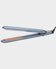 Babyliss Denim Luxe Styler Hair Straightener | Titanium Ceramic Coated Plates | 3 Digital Heat Settings 180°C–235°C | 2m Swivel Cord | Fast Heat-Up | Auto Shut-Off | Multi-Voltage | ST251SDE