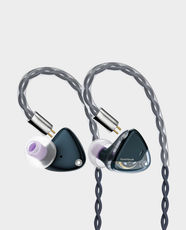 ROSESELSA QuietSea MK2 IEM Wired Gaming Earphones | 1.2M Cable Length | 10mm Dynamic Driver | PEEK Vacuum-Plated Diaphragm | Detachable 0.78mm 2-Pin | 1.2m Braided OFC Litz Cable (3.5mm/4.4mm) | QSIIBL-ES - Blue