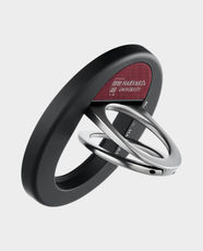 PITAKA MagEZ Grip 3 | MagSafe and MagEZ 2.0 Compatible | Durable Aramid Fiber and Zinc Alloy - Harvard Crimson