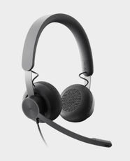 Logitech Zone Wired Headset | Microsoft Teams Certified | USB-C Connectivity with USB-A Adapter | 40mm Audio Drivers | Dual Noise-Canceling Microphones | 1.9m Cable | Teflon-Coated Stainless Steel Headband